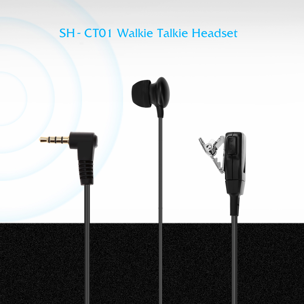 SH - CT01 Walkie Talkie Headset with Clip SH - CT01 Walkie Talkie Headset with Clip