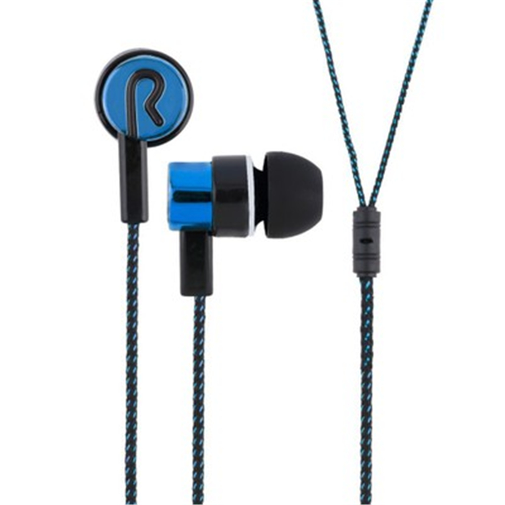 Woven Wire In-Ear Bass Electroplating General Earphone Woven Wire In-Ear Bass Electroplating General Earphone
