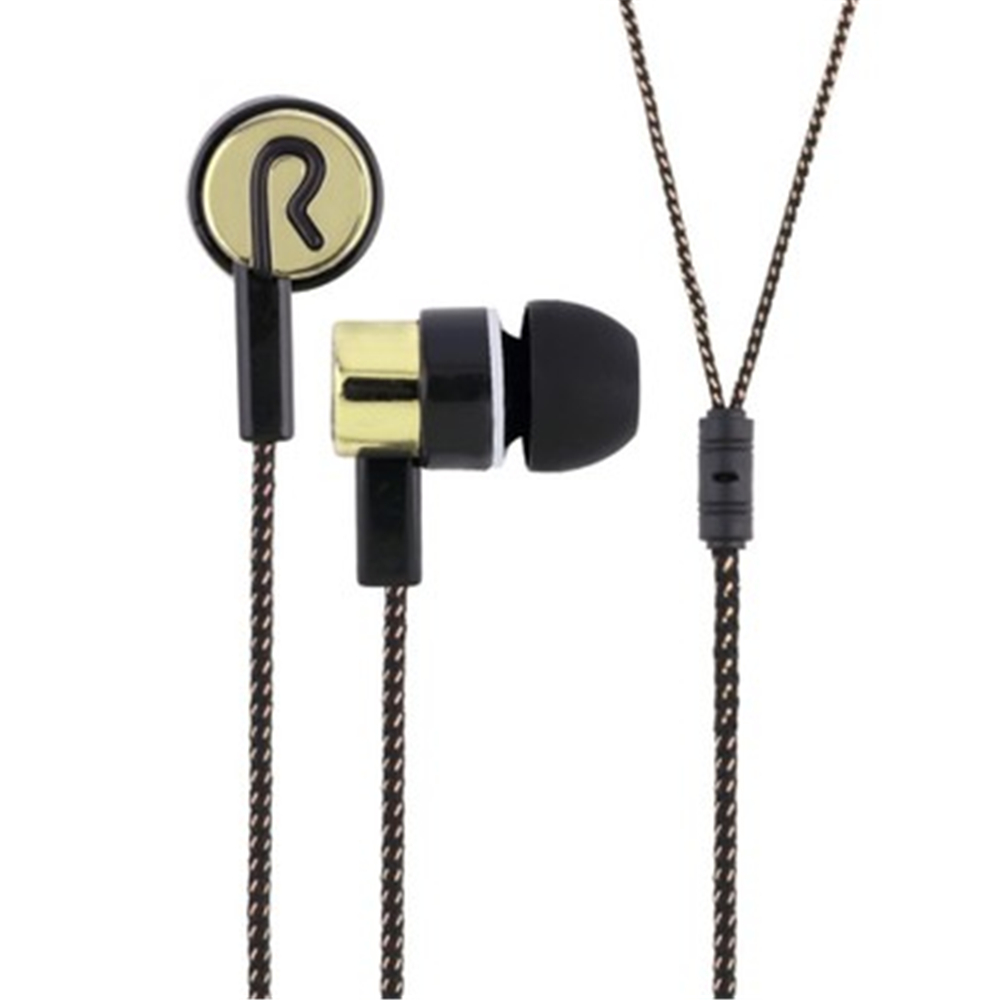 Woven Wire In-Ear Bass Electroplating General Earphone Woven Wire In-Ear Bass Electroplating General Earphone