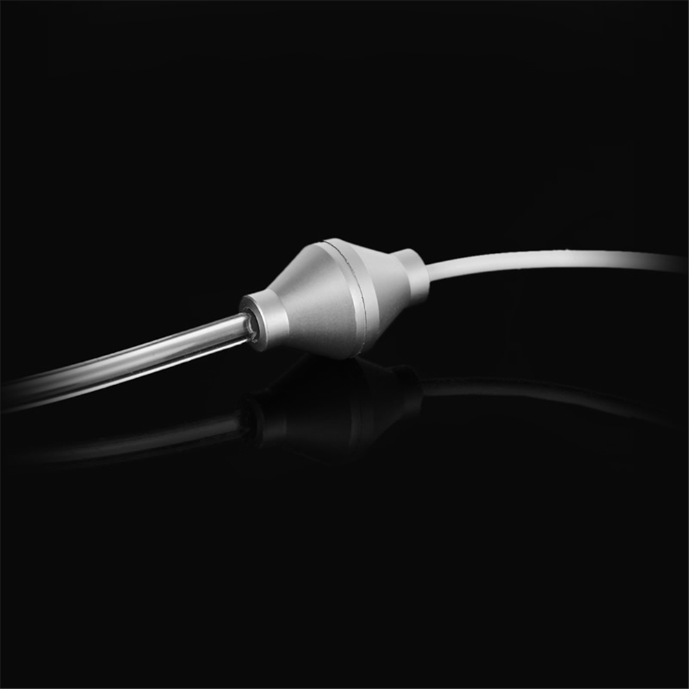 3.5mm Air Tube In Ear Phone Earphone Anti Radiation Earpiece with Microphone - Transparent 3.5mm Air Tube In Ear Phone Earphone Anti Radiation Earpiece with Microphone - Transparent