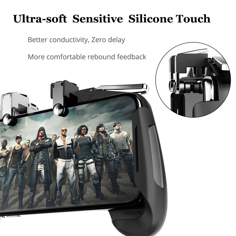 AK16 Mobile Gaming Joystick Gamepad Trigger Fire Button L1R1 Game Controller AK16 Mobile Gaming Joystick Gamepad Trigger Fire Button L1R1 Game Controller