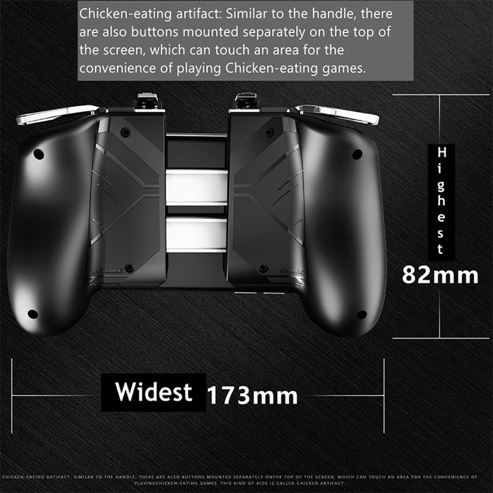 AK16 Mobile Gaming Joystick Gamepad Trigger Fire Button L1R1 Game Controller AK16 Mobile Gaming Joystick Gamepad Trigger Fire Button L1R1 Game Controller